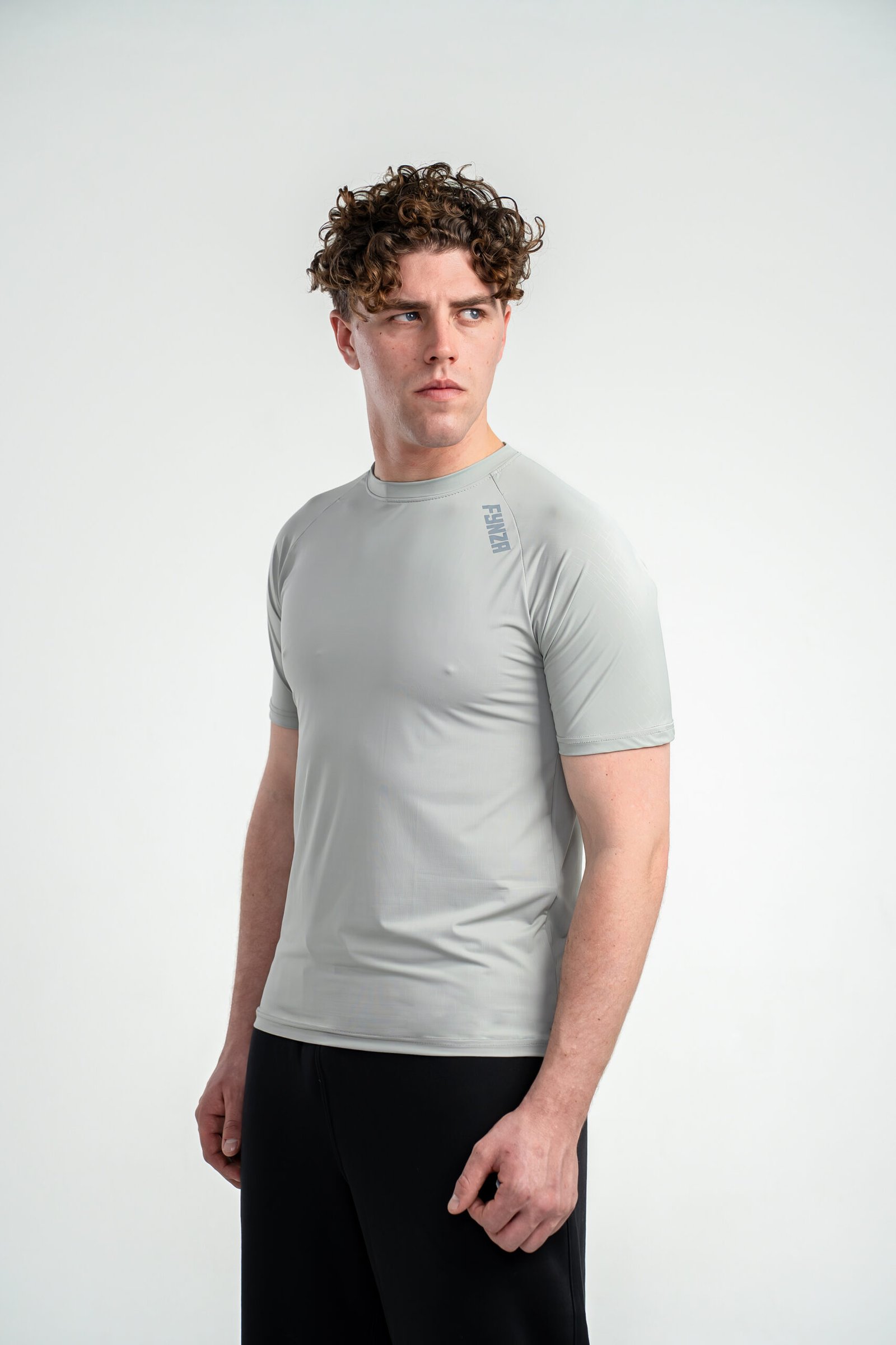 3 Men’s Dri-Fit Performance T-Shirt - Light Grey - Image 3